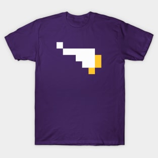 Tecmo Bowl Pixels - Minnesota T-Shirt